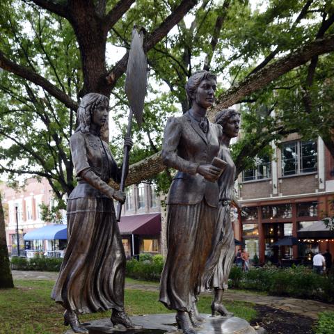 Woman Suffrage Memorial in Knoxville, TN