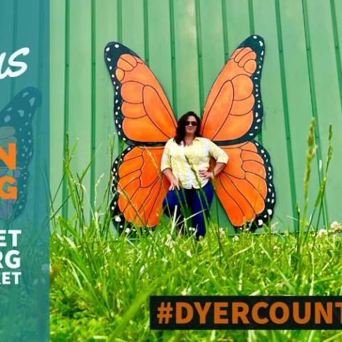 JOIN US IN CELEBRATION OF OUR NEWEST #DYERCOUNTYMURALS
