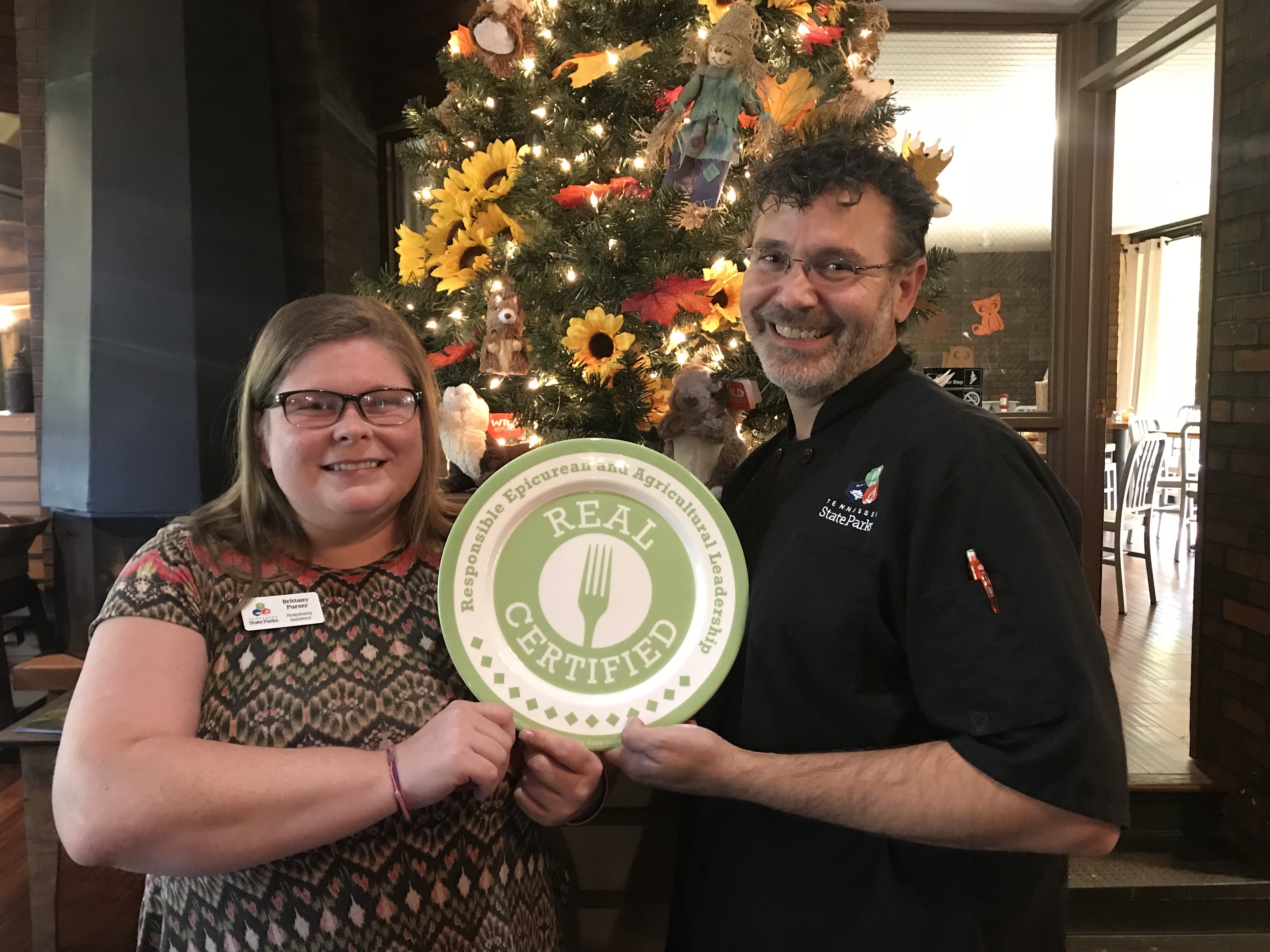 David Crockett State Park achieves Eat Real Certification.