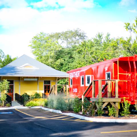 WC Rowe Park and the Chuckey Depot Museum Ribbon Cutting Event