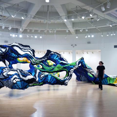 CRYSTAL WAGNER SETTLES IN AS CHEEKWOOD’S 2017 MARTIN SHALLENBERGER ARTIST-IN-RESIDENCE
