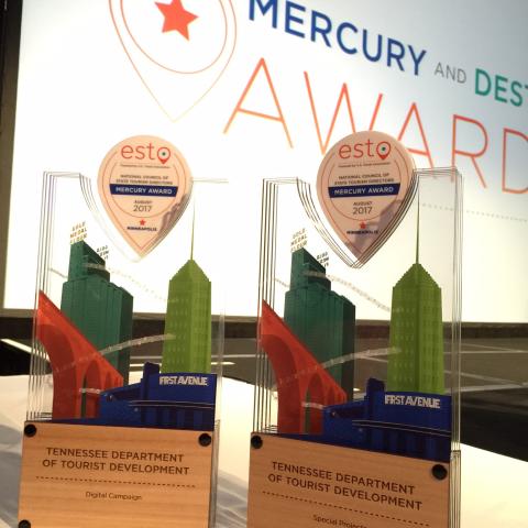 Tennessee Department of Tourist Development Receives Two Prestigious Mercury Awards
