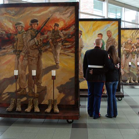 Eyes of Freedom Traveling Memorial Part of Veterans Week in Clarksville