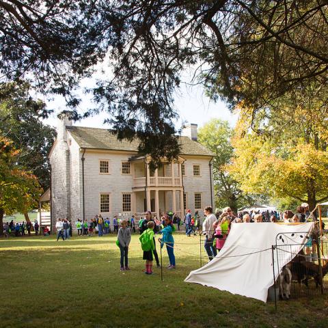 Sumner Harvest Living History Days to educate visitors at Historic Rock Castle