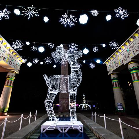 SunTrust Zoo Lights 2017 Returns with Snow, Santa and Holiday Fun at Memphis Zoo
