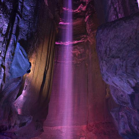 A New Year of Wonder at Ruby Falls Features New Light Show
