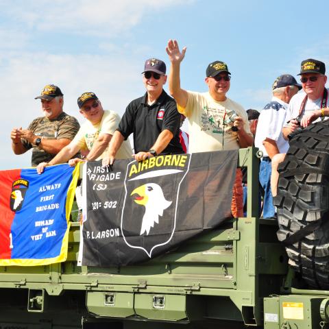 Welcome Home Veterans Parade Sept. 16 in Downtown Clarksville