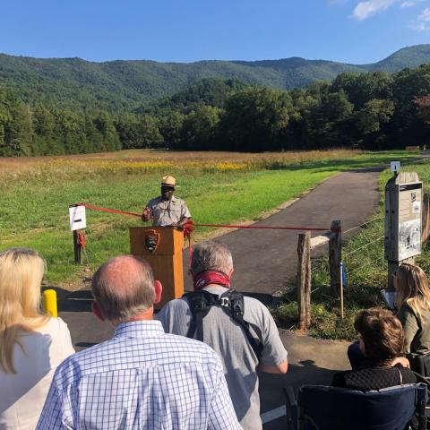 New Accessible Trail in Cades Cove 