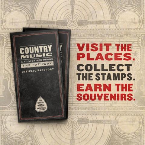 Ken Burns Country Music Pathway Passport