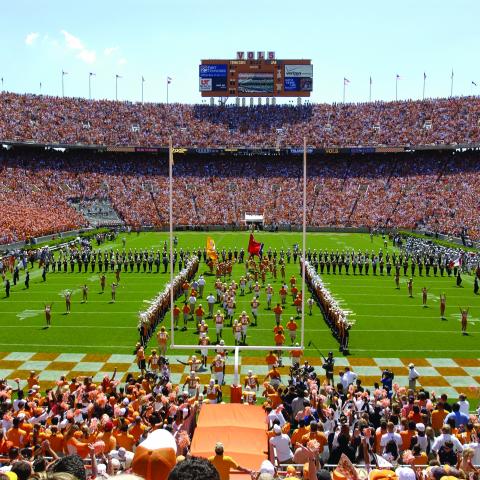 University of Tennessee football game day