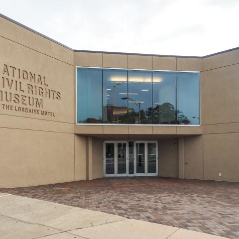 The National Civil Rights Museum in Memphis, Tennessee.