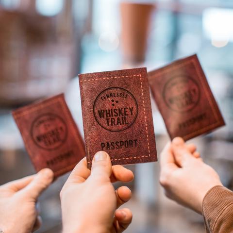 Tennessee Whiskey Trail passport.