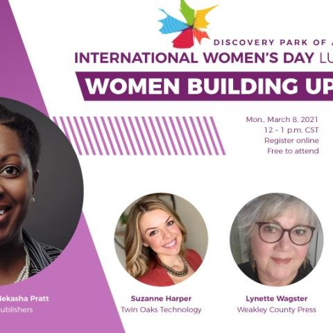 Discovery Park of America to Host Free Virtual Event on Mentorship to Celebrate International Women’s Day on March 8