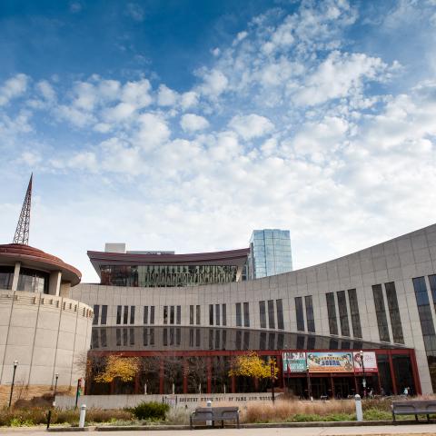 Country Music Hall of Fame and Museum in Nashville, Tennessee.