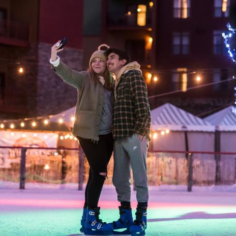 Ice Skating Selfie